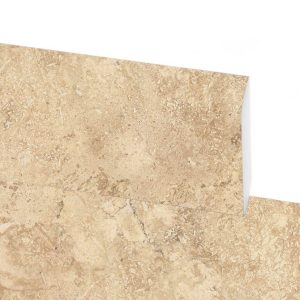 Plinthe WPC waterproof Travertin Marron 240 x 6 x 1,2 cm – assortie Hôtel et Studio