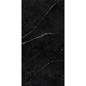 Dalle de sol SPC Hôtel effet Marbre Noir 123 x 61,5 cm – ép. 6,5+1 mm