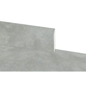 Plinthe WPC waterproof Gris Clair 240 x 6 x 1,2 cm – assortie Studio