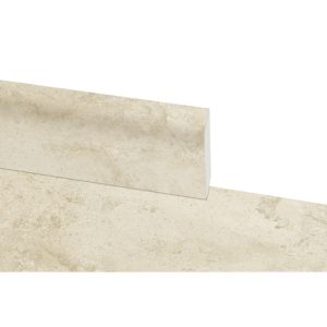Plinthe WPC waterproof Travertin Beige Light 240 x 6 x 1,2 cm – assortie Hôtel et Studio