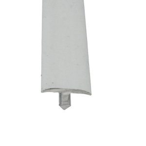 Profilé de jonction en T alu gris pour sol SPC 4,5 mm – 90 cm