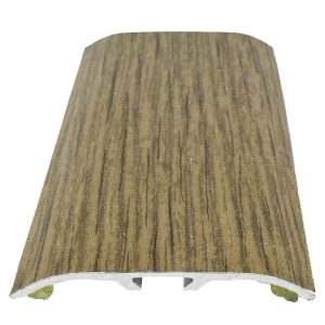 Profilé de jonction alu décor bois Gris Beige pour sol SPC – 90 cm