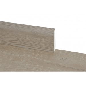 Plinthe WPC waterproof Brun 240 x 6 x 1,2 cm