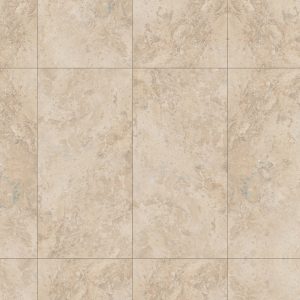 Dalle de sol SPC Hôtel effet Travertin Beige Doré 123 x 61,5 cm – ép. 6,5+1 mm